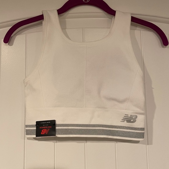 New Balance Other - NWT New Balance White Medium Impact Sports bra Size: S